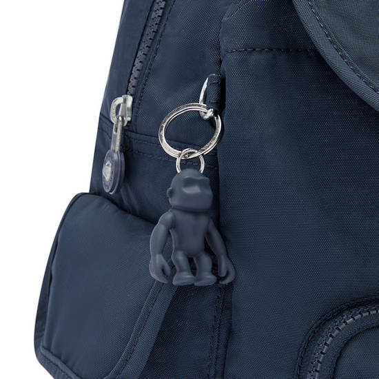 Kipling City Pack Small Ryggsekk Blå | NO 1705OK